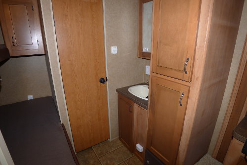 RV Rental Denver Travel Trailer Greywolf 28 Vanity